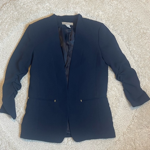 Navy Blue H&M Blazer - Picture 1 of 6